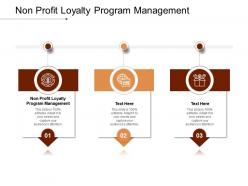 Loyalty program management ppt powerpoint presentation ideas rules cpb
