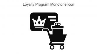 Loyalty Program Monotone Icon In Powerpoint Pptx Png And Editable Eps Format