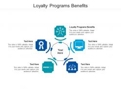 Loyalty programs benefits ppt powerpoint presentation model slideshow cpb