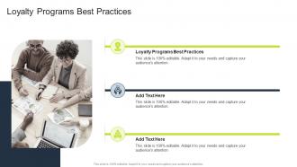 Loyalty Programs Best Practices In Powerpoint And Google Slides Cpb