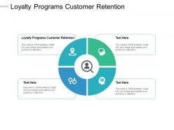 Loyalty programs customer retention ppt powerpoint presentation slides graphic images cpb