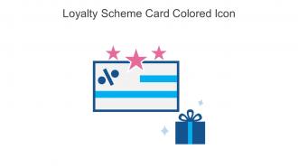 Loyalty Scheme Card Colored Icon In Powerpoint Pptx Png And Editable Eps Format