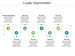 Loyalty segmentation ppt powerpoint presentation gallery layout cpb