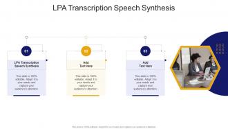 LPA Transcription Speech Synthesis In Powerpoint And Google Slides Cpb