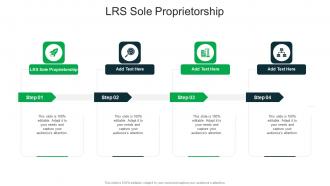LRS Sole Proprietorship In Powerpoint And Google Slides Cpb