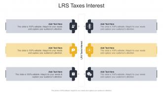 LRS Taxes Interest In Powerpoint And Google Slides Cpb