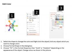 99757397 style circular hub-spoke 6 piece powerpoint presentation diagram infographic slide