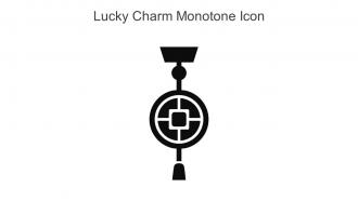Lucky Charm Monotone Icon In Powerpoint Pptx Png And Editable Eps Format