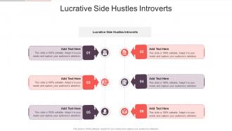 Lucrative Side Hustles Introverts In Powerpoint And Google Slides Cpb
