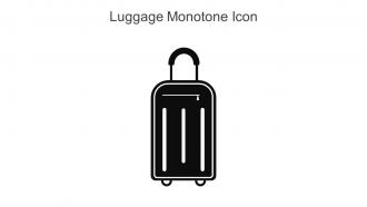 Luggage Monotone Icon In Powerpoint Pptx Png And Editable Eps Format