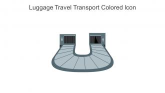 Luggage Travel Transport Colored Icon In Powerpoint Pptx Png And Editable Eps Format