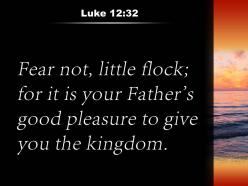 Luke 12 32 do not be afraid powerpoint church sermon