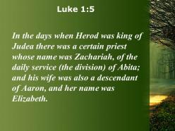 Luke 1 5 the time of herod king powerpoint church sermon