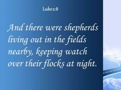 Luke 2 8 there were shepherds living powerpoint church sermon
