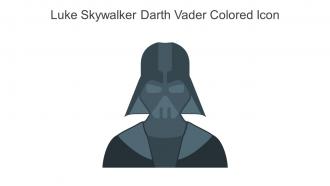 Luke Skywalker Darth Vader Colored Icon In Powerpoint Pptx Png And Editable Eps Format