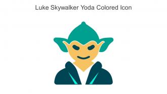 Luke Skywalker Yoda Colored Icon In Powerpoint Pptx Png And Editable Eps Format