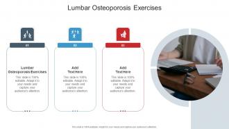 Lumbar Osteoporosis Exercises In Powerpoint And Google Slides Cpb