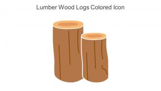 Lumber Wood Logs Colored Icon In Powerpoint Pptx Png And Editable Eps Format
