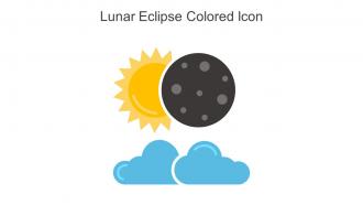 Lunar Eclipse Colored Icon In Powerpoint Pptx Png And Editable Eps Format