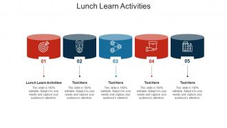 Lunch learn activities ppt powerpoint presentation slides show cpb