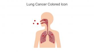 Lung Cancer Colored Icon In Powerpoint Pptx Png And Editable Eps Format