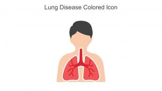 Lung Disease Colored Icon In Powerpoint Pptx Png And Editable Eps Format