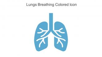 Lungs Breathing Colored Icon In Powerpoint Pptx Png And Editable Eps Format