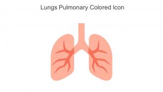 Lungs Pulmonary Colored Icon In Powerpoint Pptx Png And Editable Eps Format