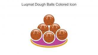 Luqmat Dough Balls Colored Icon In Powerpoint Pptx Png And Editable Eps Format