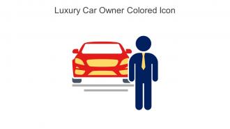 Luxury Car Owner Colored Icon In Powerpoint Pptx Png And Editable Eps Format