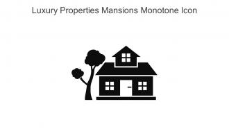 Luxury Properties Mansions Monotone Icon In Powerpoint Pptx Png And Editable Eps Format