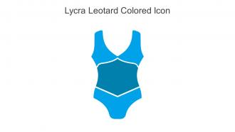 Lycra Leotard Colored Icon In Powerpoint Pptx Png And Editable Eps Format