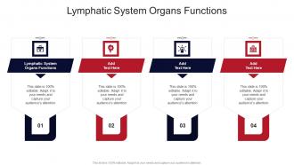 Lymphatic System Organs Functions In Powerpoint And Google Slides Cpb