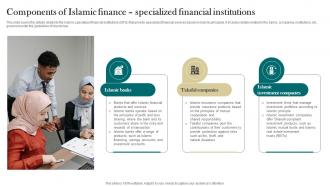 M15 Components Of Islamic Finance Specialized Financial Interest Free Finance Fin SS V