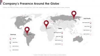M and a due diligence companys presence around the globe