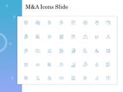 M and a icons slide l1029 ppt powerpoint presentation image