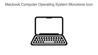 Macbook Computer Operating System Monotone Icon In Powerpoint Pptx Png And Editable Eps Format