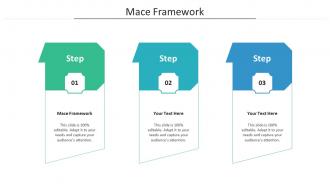 Mace framework ppt powerpoint presentation file shapes cpb