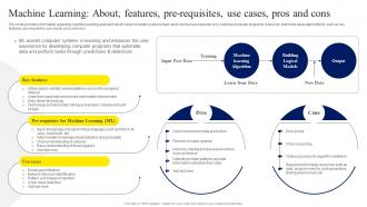 Machine Learning About Features Pre Requisites ChatGPT OpenAI Conversation AI Chatbot ChatGPT CD V