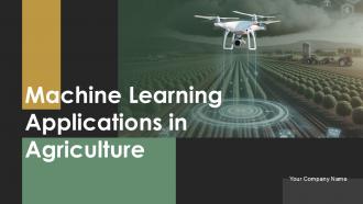 Machine Learning Applications In Agriculture Ppt Presentation ML CD