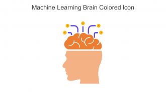 Machine Learning Brain Colored Icon In Powerpoint Pptx Png And Editable Eps Format