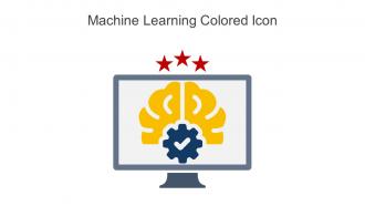 Machine Learning Colored Icon In Powerpoint Pptx Png And Editable Eps Format