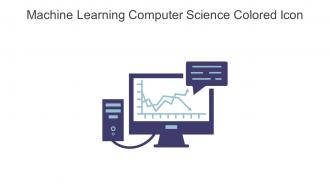 Machine Learning Computer Science Colored Icon In Powerpoint Pptx Png And Editable Eps Format