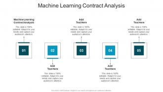 Machine Learning Contract Analysis In Powerpoint And Google Slides Cpb
