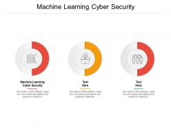 Machine learning cyber security ppt powerpoint presentation layouts demonstration cpb