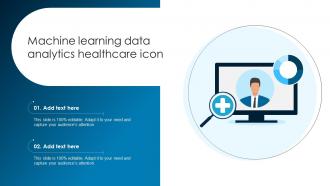 Machine Learning Data Analytics Healthcare Icon