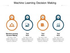 Machine learning decision making ppt powerpoint presentation styles pictures cpb
