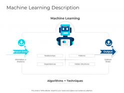 Machine learning description ai ppt slides