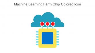 Machine Learning Farm Chip Colored Icon In Powerpoint Pptx Png And Editable Eps Format