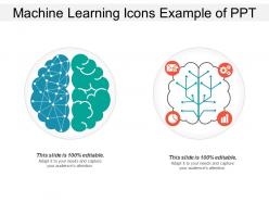 Machine learning icons example of ppt